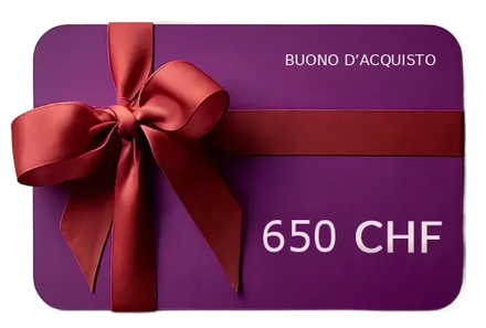 Buono regalo fino a 650 CHF